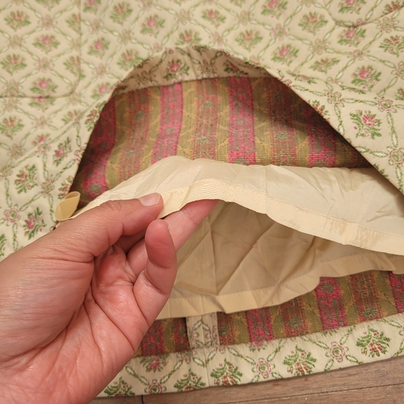 High waisted pencil skirt with floral print - Picture 10 of 13